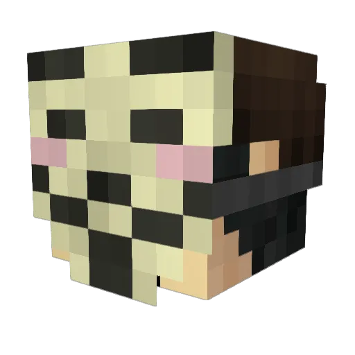Yanni_Ellada Minecraft avatar head, 3D render