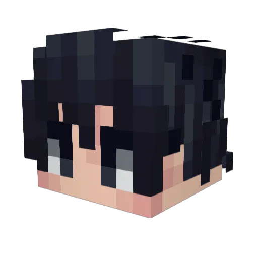Yannick1223 Minecraft avatar head, 3D render