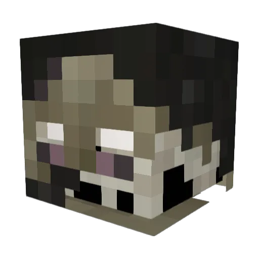 Yannick2906 Minecraft avatar head, 3D render