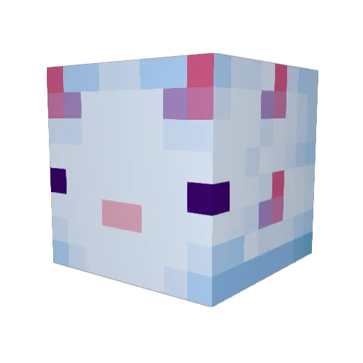 Yannick_12 Minecraft avatar head, 3D render