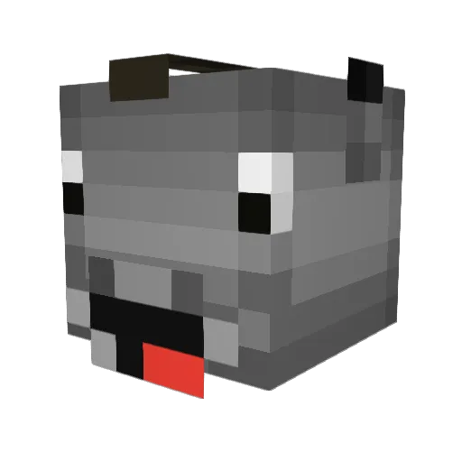 Yannick_nld Minecraft avatar head, 3D render