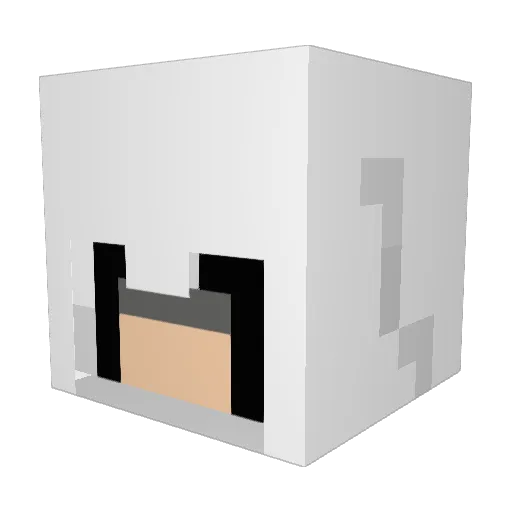 Yannik995 Minecraft avatar head, 3D render