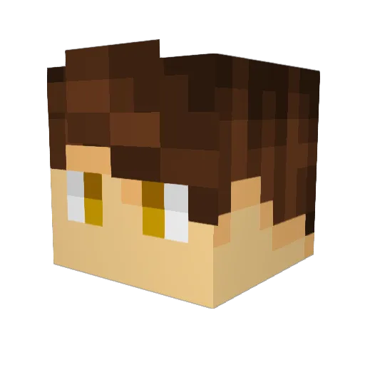 Yannis_XD_ Minecraft avatar head, 3D render