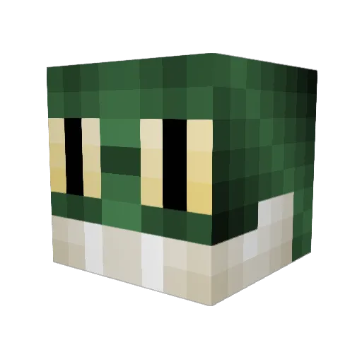 Yanosh115 Minecraft avatar head, 3D render