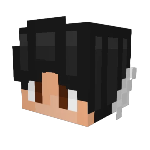 Yao_ming103 Minecraft avatar head, 3D render