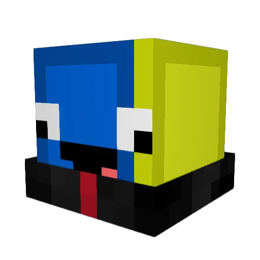 Yaoi_Bash Minecraft avatar head, 3D render