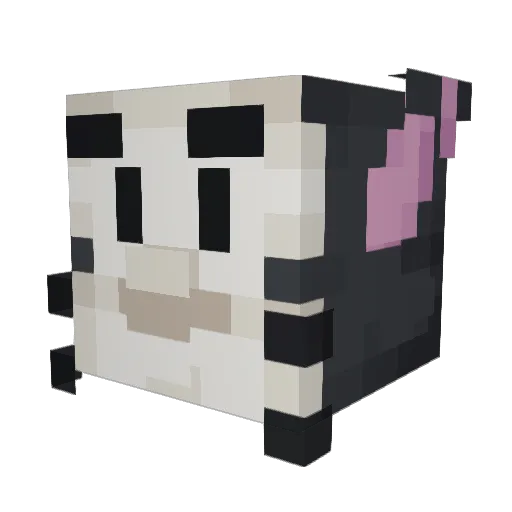 YaourtLittle Minecraft avatar head, 3D render
