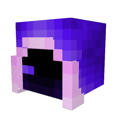 Yapper_Builder Minecraft avatar head, 3D render