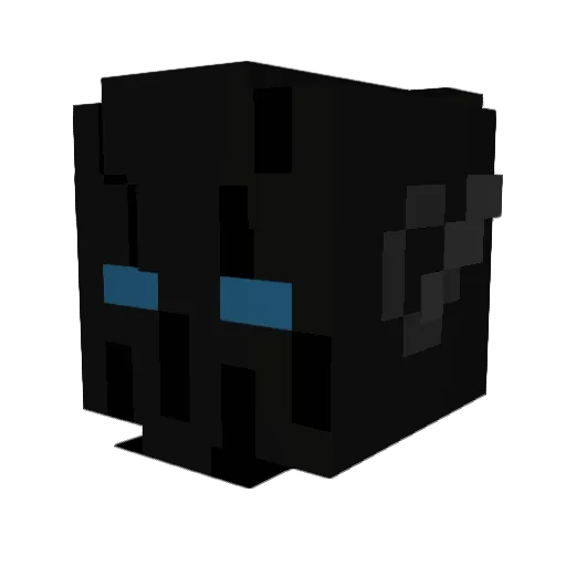 Yappie_ Minecraft avatar head, 3D render