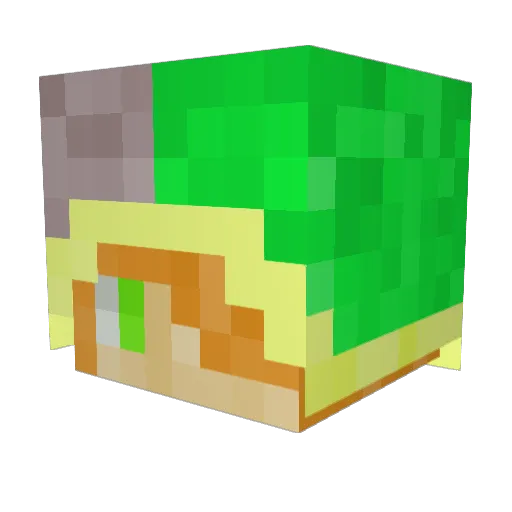 Yapsat0n Minecraft avatar head, 3D render