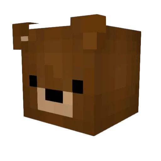 YarenX_0 Minecraft avatar head, 3D render
