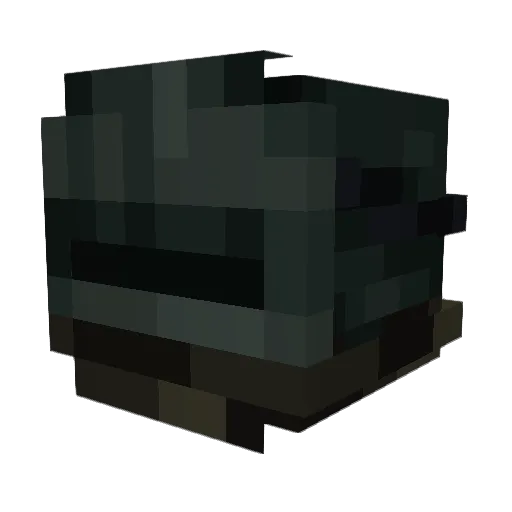 Yarff Minecraft avatar head, 3D render
