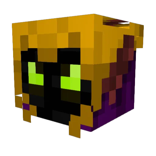 Yarg271 Minecraft avatar head, 3D render