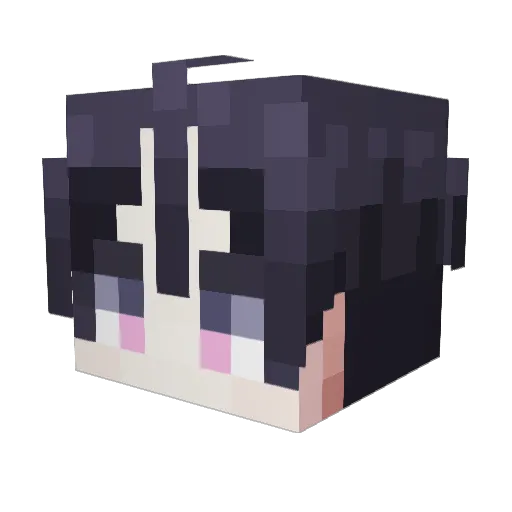 Yarin_st Minecraft avatar head, 3D render