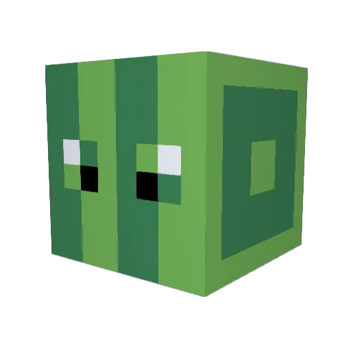 YaroMan2014 Minecraft avatar head, 3D render