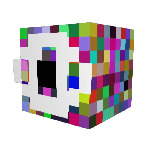 Yarom0 Minecraft avatar head, 3D render
