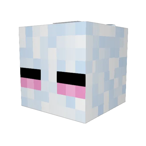 YaronM5555 Minecraft avatar head, 3D render