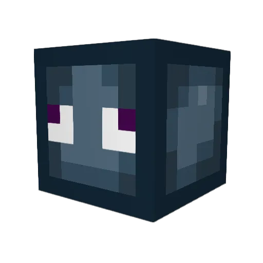 Yarosekktio Minecraft avatar head, 3D render