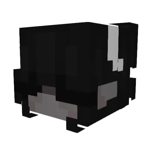 Yas6182 Minecraft avatar head, 3D render