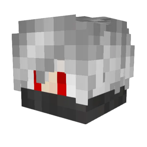 YasaCinar Minecraft avatar head, 3D render
