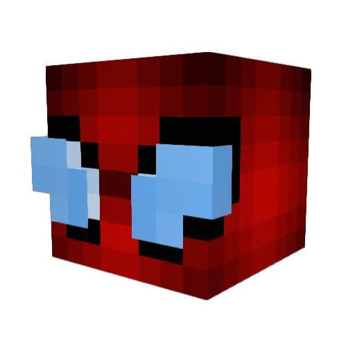 YashMax15 Minecraft avatar head, 3D render