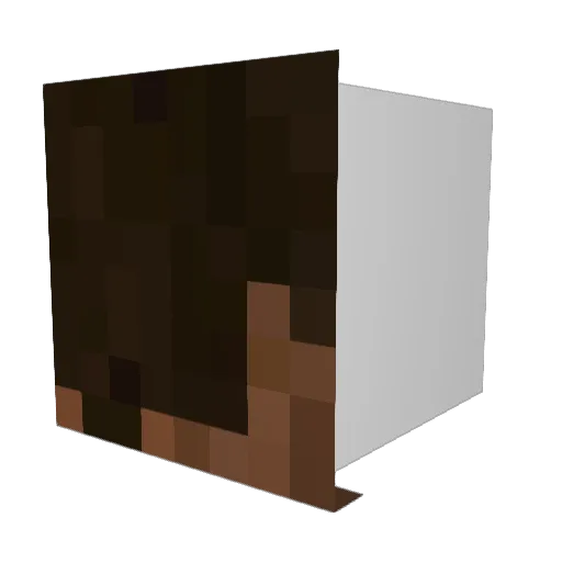 Yaski709 Minecraft avatar head, 3D render