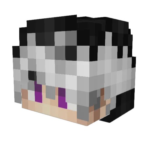 YatiGod___ Minecraft avatar head, 3D render