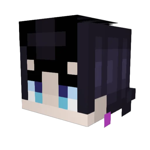 Yato2622 Minecraft avatar head, 3D render