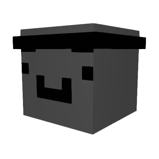 Yavisfera Minecraft avatar head, 3D render