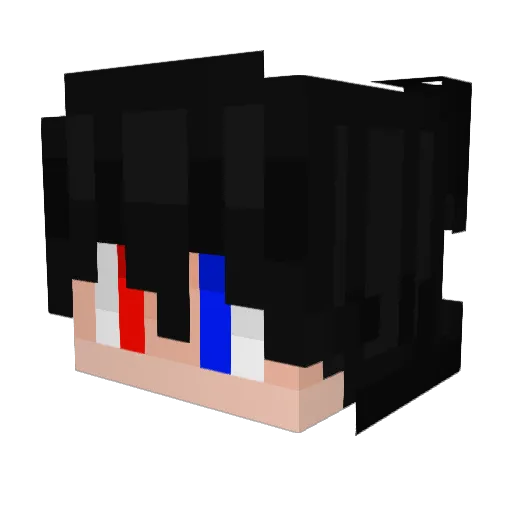 YavuzSM Minecraft avatar head, 3D render