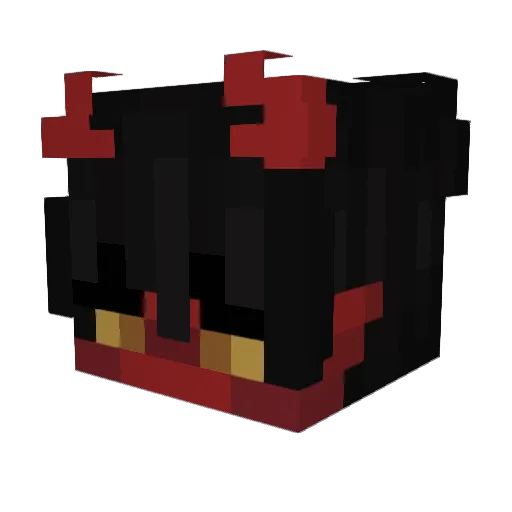 YavuzSmil Minecraft avatar head, 3D render