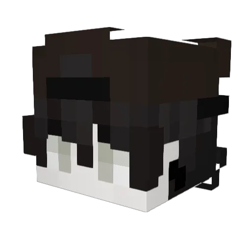 YayoJD Minecraft avatar head, 3D render