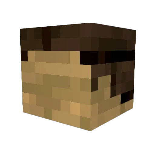 YazB Minecraft avatar head, 3D render