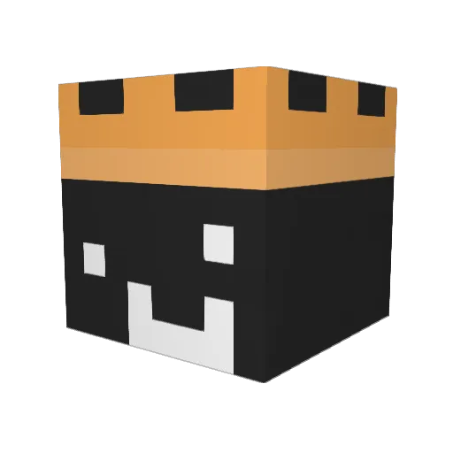 Yazan_AMO Minecraft avatar head, 3D render