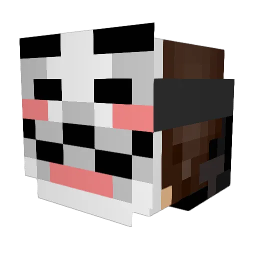 YazedSA Minecraft avatar head, 3D render