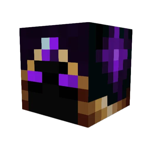 YcRiX_OniX_ Minecraft avatar head, 3D render