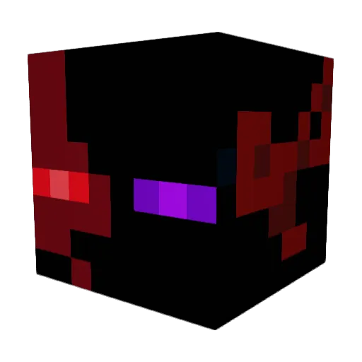 YcrimsonT Minecraft avatar head, 3D render
