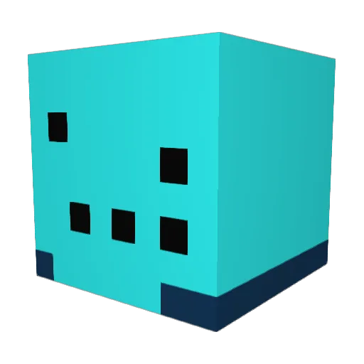 YeBoiEazy Minecraft avatar head, 3D render