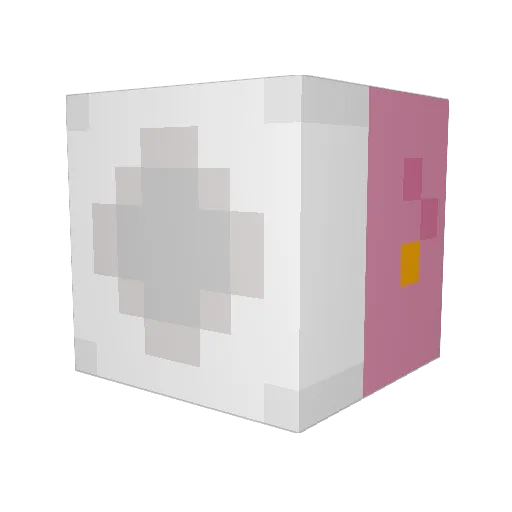 YeP_ipO Minecraft avatar head, 3D render
