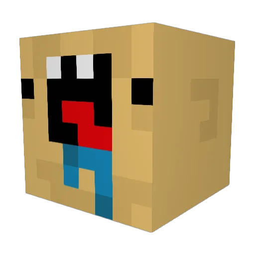 YeYe_threat Minecraft avatar head, 3D render