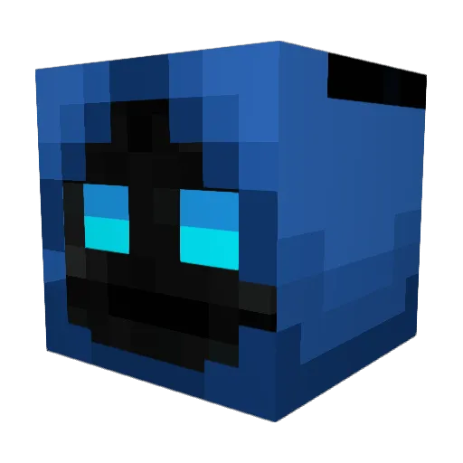 YeaItsMist Minecraft avatar head, 3D render