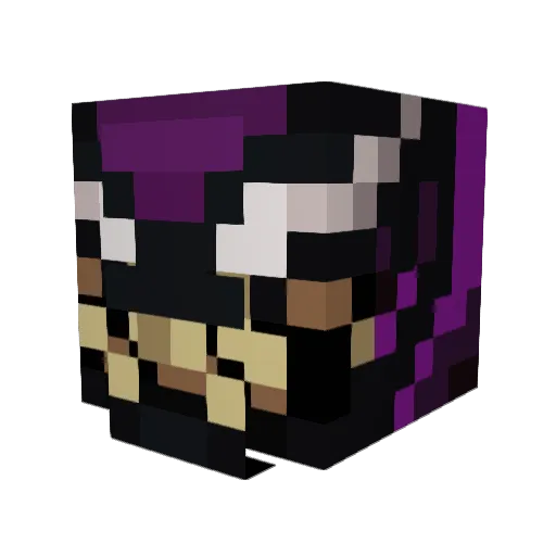 YeaNah24 Minecraft avatar head, 3D render