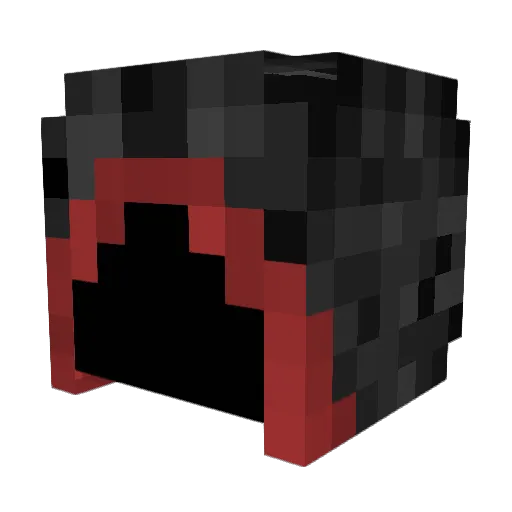 YeagerKami Minecraft avatar head, 3D render