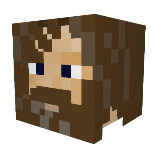 YeahImAIex1 Minecraft avatar head, 3D render