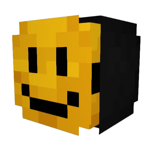 YeahItzLA Minecraft avatar head, 3D render