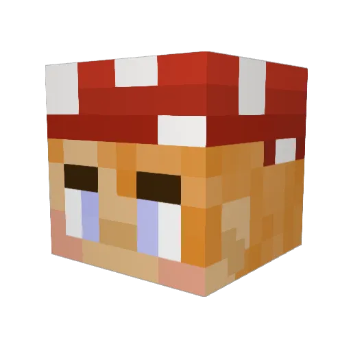 YeahKayden Minecraft avatar head, 3D render