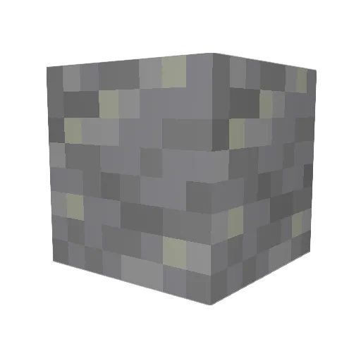 Yealleaaa Minecraft avatar head, 3D render