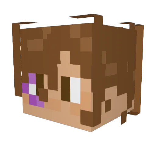 YeatIsTerrible Minecraft avatar head, 3D render
