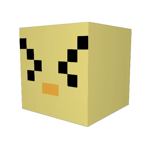 Yeboi079 Minecraft avatar head, 3D render