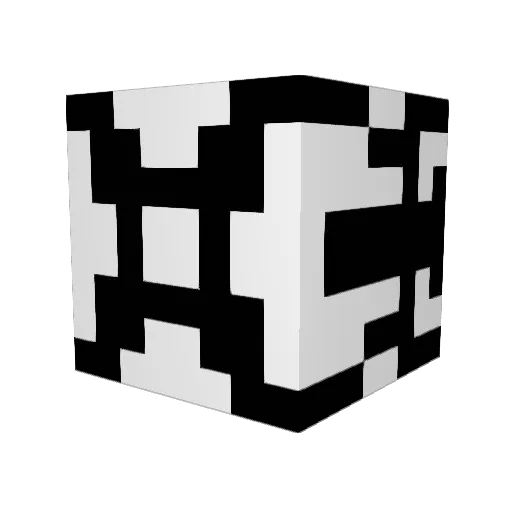 Yebuss Minecraft avatar head, 3D render